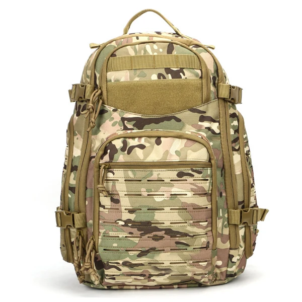 CP Camo Лазерная резка Molle открытый тактический рюкзак Утилита Сумка военный рюкзак армейский охотничий треккинг Кемпинг Туризм Путешествия - Цвет: CP Camo