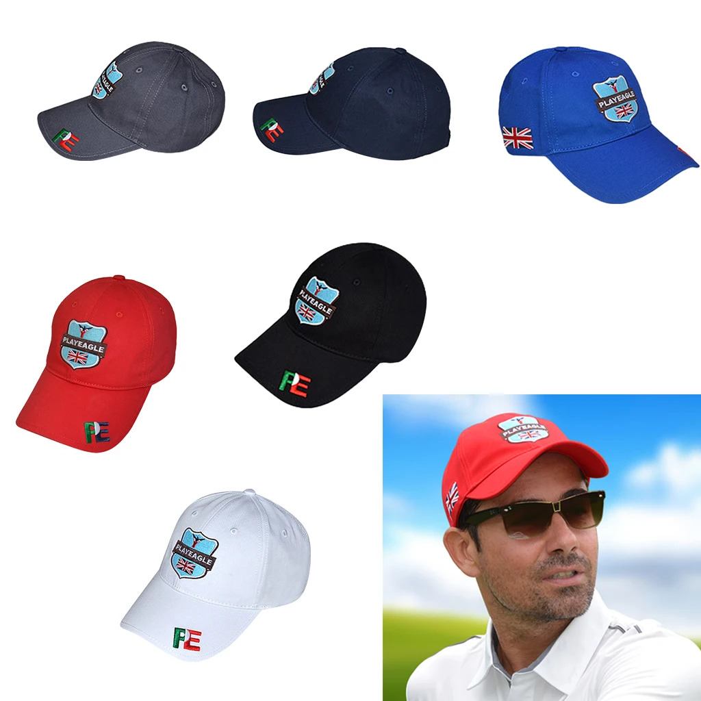Unisex Golf Hat Adjustable Sun Visor Cap For Running Tennis Sun Baseball Fishing Outdoor Sports