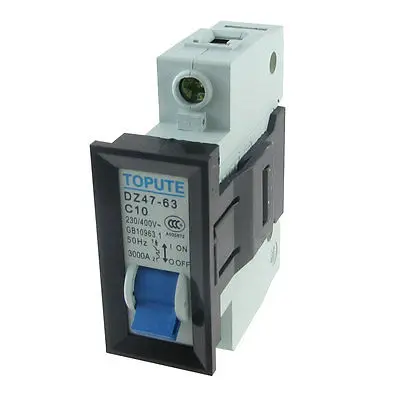 

AC 230V 400V 10A 1P Miniature Circuit Breaker Replacement