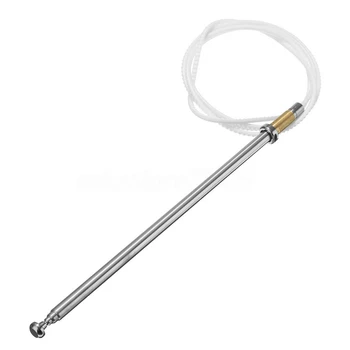 

Mayitr Stainless Steel Antenna AM FM Radio Power Antenna Mast Cord For Mercedes Benz W124 W126 W201 C107 R107