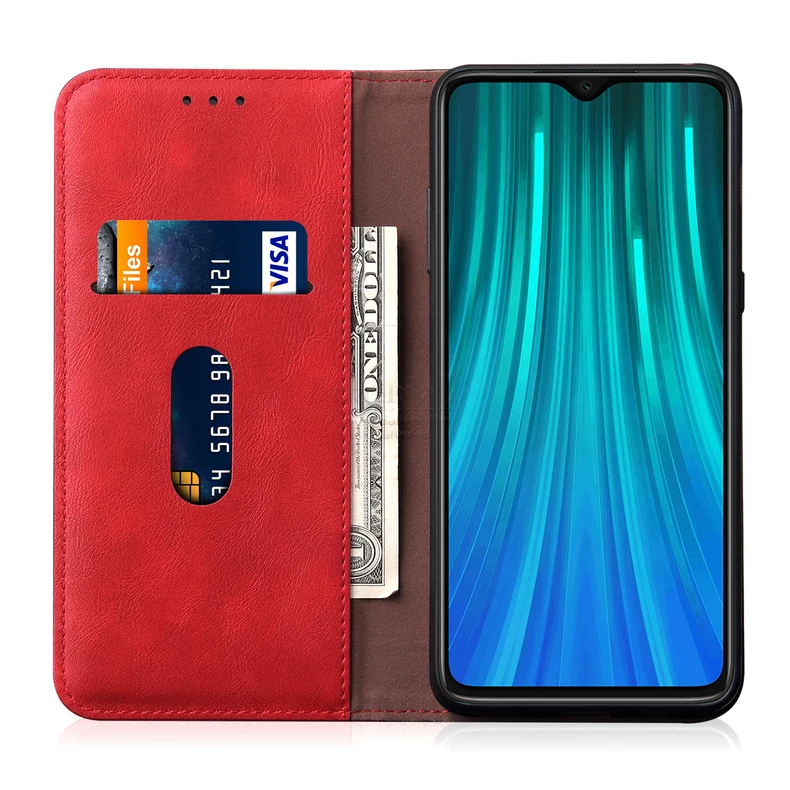 Роскошный тонкий кожаный чехол-книжка в стиле ретро для Xiaomi Redmi Note 8/8 T/8 Pro, чехол-кошелек с подставкой для карт, Магнитный чехол-книжка, чехол для телефона