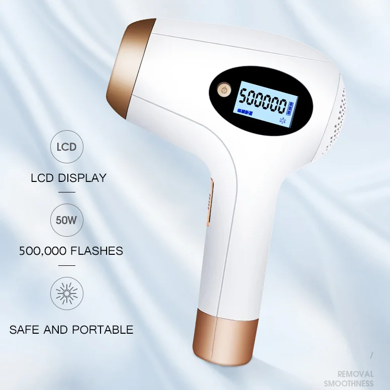 

500000 flash Laser Epilator IPL laser Hair Removal Device Permanent IPL laser Facial Epilator Armpit Hair Removal machine Women