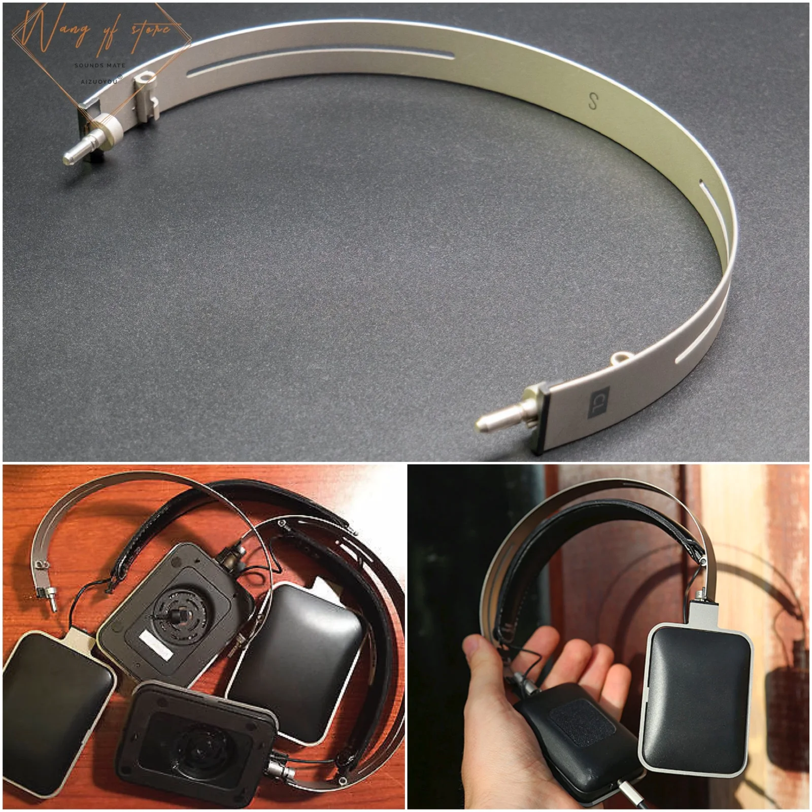 

Metal Headband Parts Cushion Top Head Pads For Harman Kardon NC BT CL Headphone