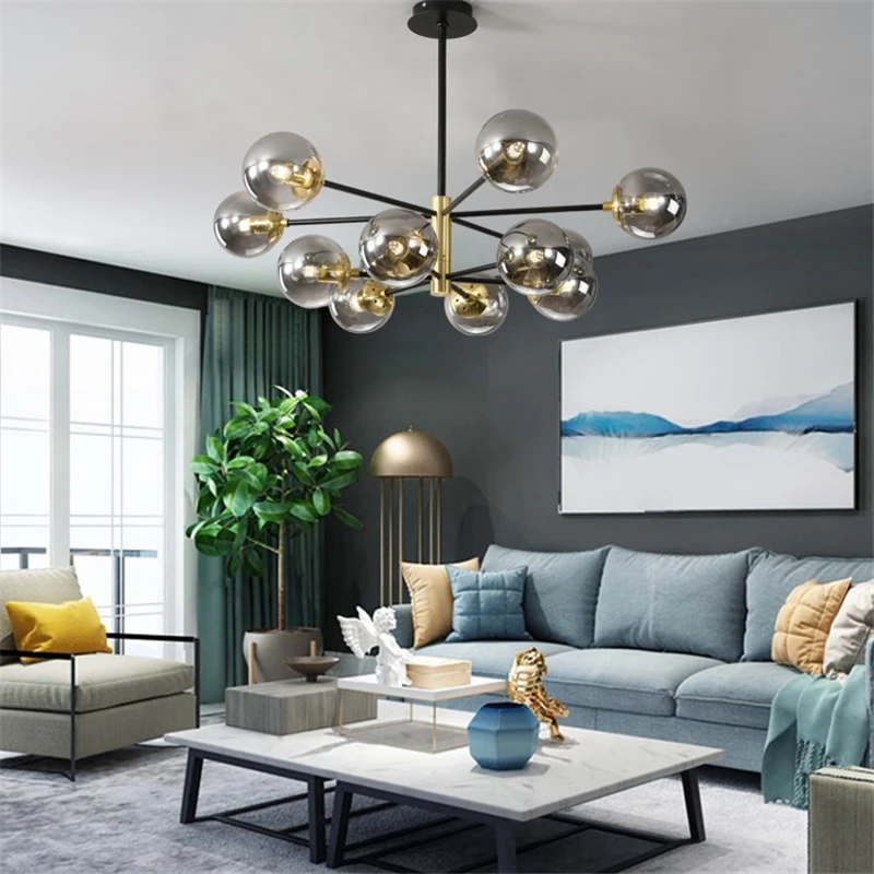makkelijk te gebruiken aantrekkelijk scheerapparaat Nordic Modern Luxury Chandeliers Luxury Glass Ball Hanging Lamps Home  Living Room Decoration Bedroom Lamp Indoor Light Fixtures|Chandeliers| -  AliExpress