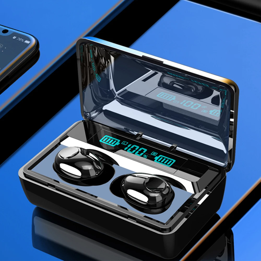 T8 Pro, 3500 мА/ч, внешний аккумулятор, наушники, Bluetooth, Беспроводные спортивные наушники, TWS, игровая гарнитура, наушники-вкладыши с микрофоном для IPhone, Xiaomi