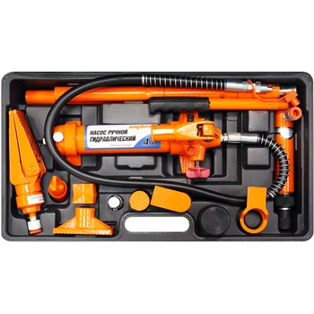 

Hydraulic tool set for body repair 4 T. 18 items oht948m