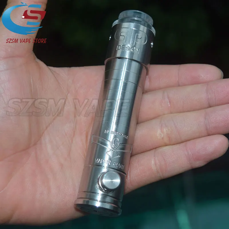 Паровой гигантский мод с QP дизайном KALI V2 RDA 5 мл бак vape 23 мм механический мод 316ss vape fit 18650/18350 батарея комплект электронной сигареты