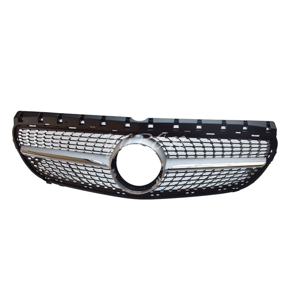 Передняя решетка для Mecerdes Benz B Class W246 B200 B250- Черный ABS