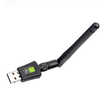 

WiFi Adapter AC600M Dual Band 5G/2.4GHz Wireless USB Adapter Network Card Wifi Receiver USB Ethernet LAN Adapter for PC