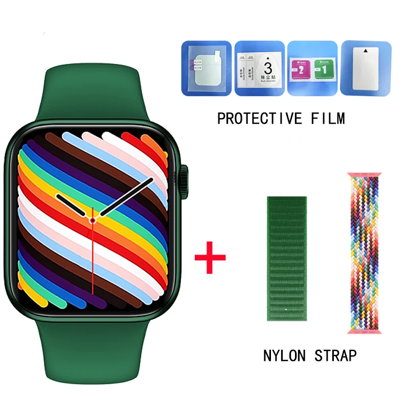 Wearpai Smart Watch HW19 Full Screen Sleep Monitor Double Buttons Make Call Smartwatch Sport Women Men pk iwo 13 W46 IWO W37 PRO 