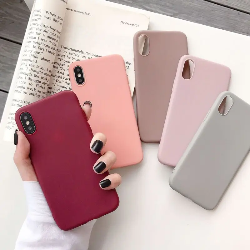 Мягкий матовый Силиконовый чехол из ТПУ для Xiao mi Red mi Note 8/Note 8 Pro, чехол для Xiao mi Red mi Note 7 5 6 Pro 8 T, чехол mi Note 10 Pro
