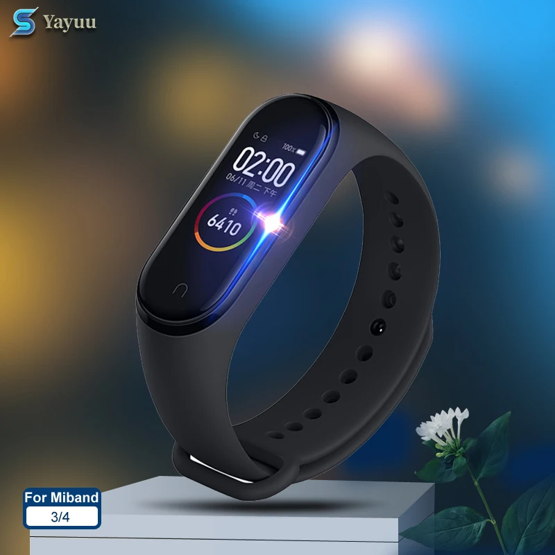 YAYUU для Xiaomi Mi Band 5 4 защитная пленка твердость 9H ТПУ полная Защита экрана