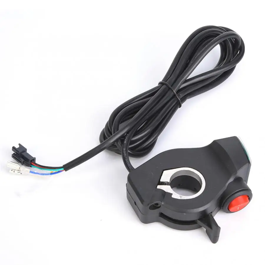 Durable E-Bike Thumb Throttle LCD Digital Battery Voltage Display Switch For Electric Bicycle Accessory