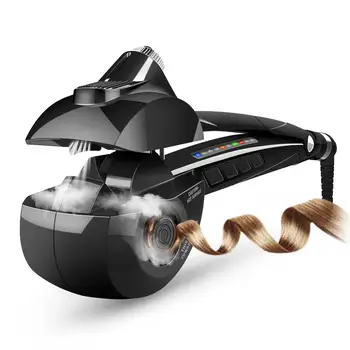 

Hair Curler steam eight seconds tech equipped with self-winding curl adjustable direction/temperature for Home Travel