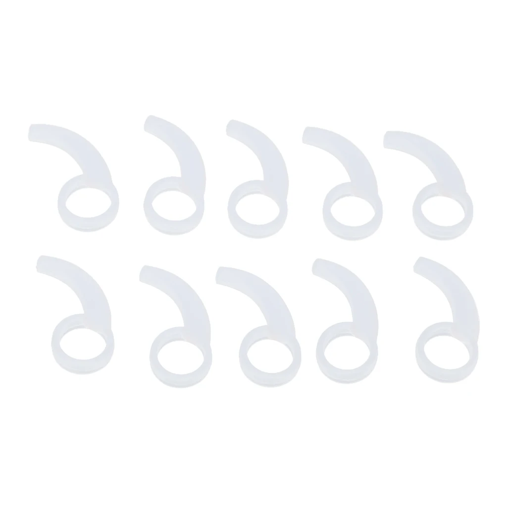 20Pieces Silicone Earphone Ear Hooks Plugs For In-Ear Headphone 9MM-13MM