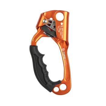 

Outdoor Sports Climbing Right-Hand / Left-Hand Ascender Rope Clamp Grasper Climber Climbing Rope Tool Hot