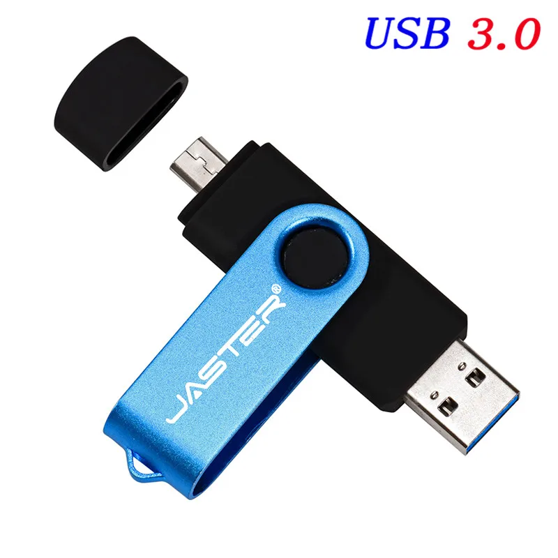 Флеш-накопитель для смартфона JASTER OTG USB Flash Drive cle usb 3,0 stick 64G otg pen drive 4g 8g 16g 32g 128G opslag apparaten - Цвет: D