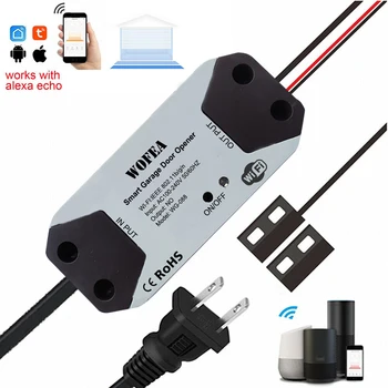 smart garage door google home