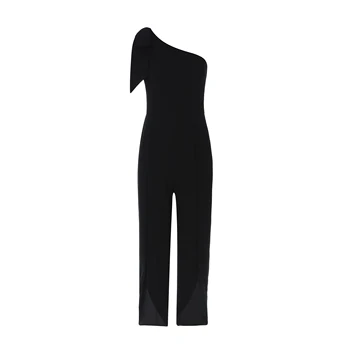 

Women Jumpsuit Bodycon Sleeveless Rompers Skinny Sexy Jumpsuits Female Black Trousers Clubwear Playsuit Ladies Jumpsuits