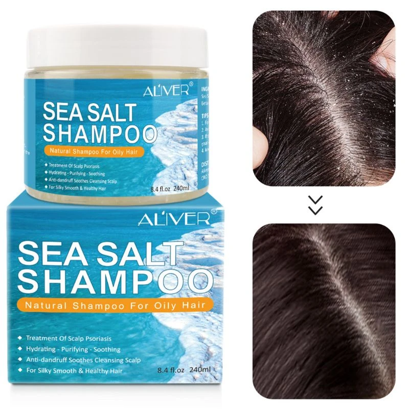 Natural Sea Salt Shampoo Hair Treatment Shampoo For Scalp Psoriasis Itching Shampoos Aliexpress