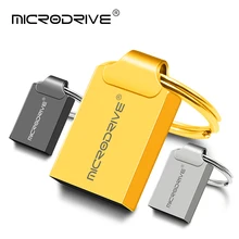 USB Flash Drive 64 GB Super Mini USB 128 GB ไดรฟ์ปากกา 16 GB 8 GB 4 GB USB 2.0 โลหะ Pendrive 32 GB ฟรีโลโก้ที่กำหนดเอง(China)