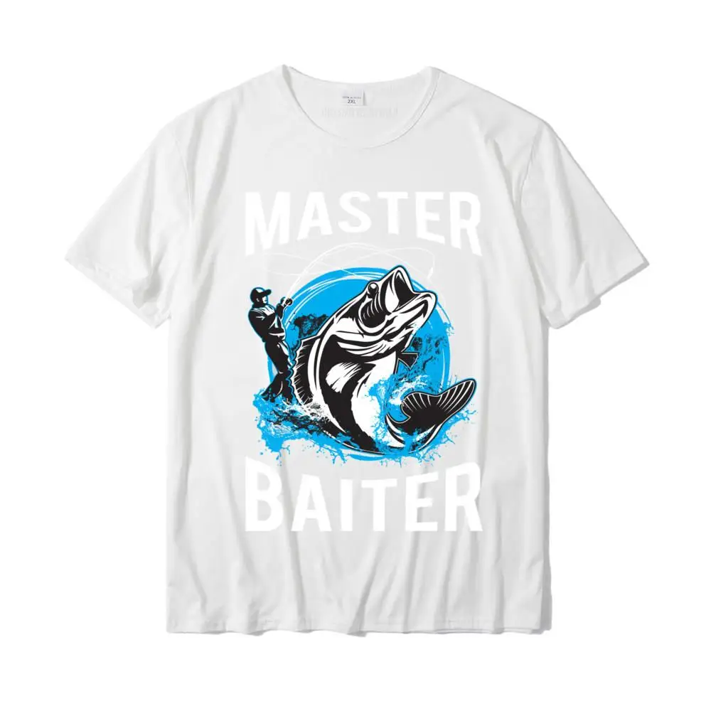Normal Summer Tops & Tees Short Sleeve for Men 100% Cotton Summer/Fall O-Neck Tshirts Camisa Tops T Shirt Brand Mens Master Baiter Hoodie Funny Fishing Master Baiter Hoodie__MZ23981 white