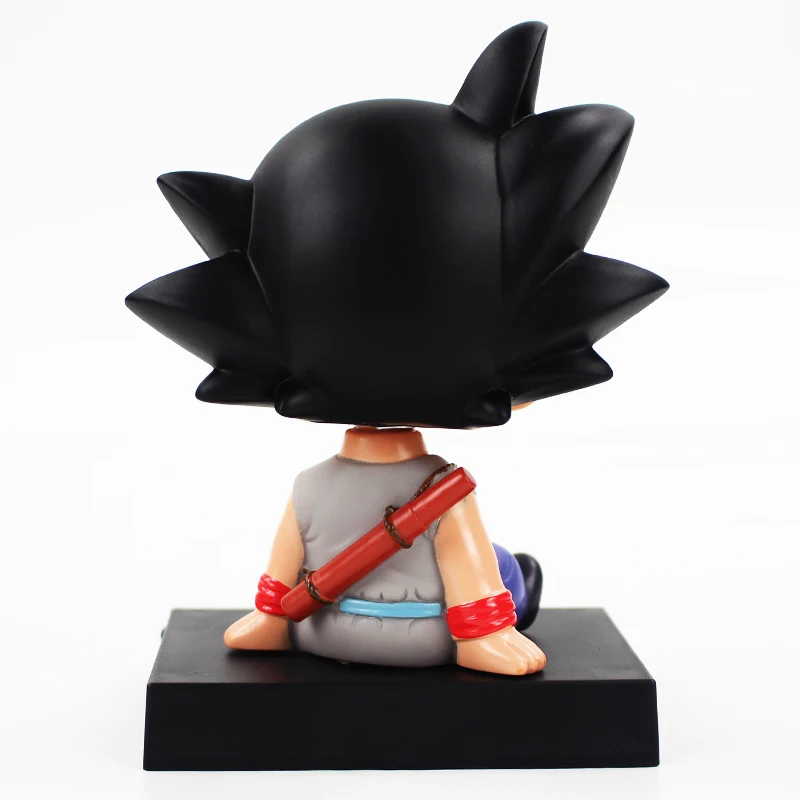 Bobble Head Dragon Ball Z Son Goku Krillin Shake Head держатель телефона кронштейн ПВХ фигурка Супер Марио Наруто Джек игрушки