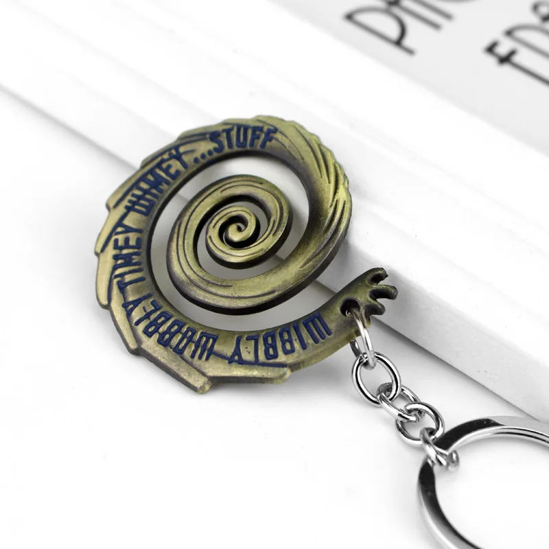 popular moive style keychain Doctor Who logo Metal lobster shape pendant key ring for man women car bag accessaries small gift
