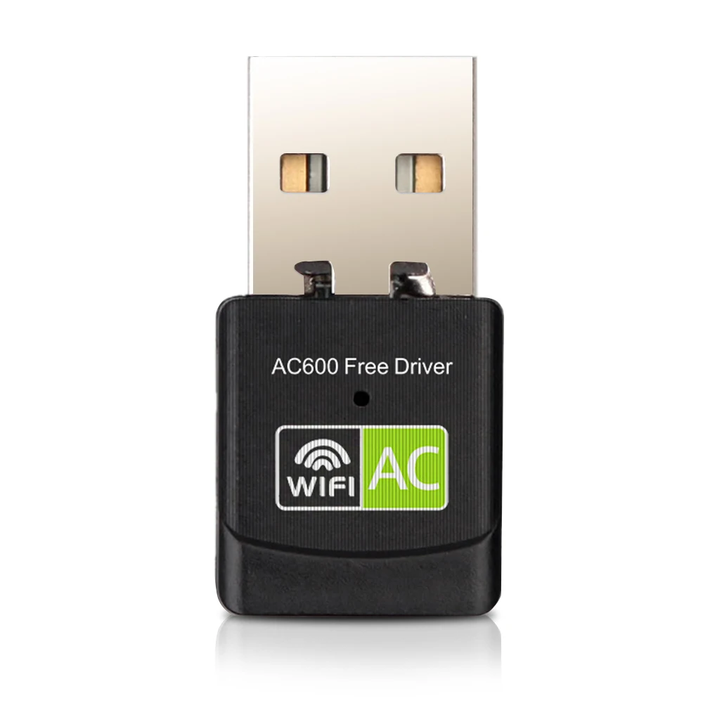 Бесплатный драйвер USB Wifi адаптер 600 Мбит/с Wi fi адаптер 5 ГГц антенна USB Ethernet ПК Wi-fi адаптер Lan Wifi ключ AC Wifi приемник