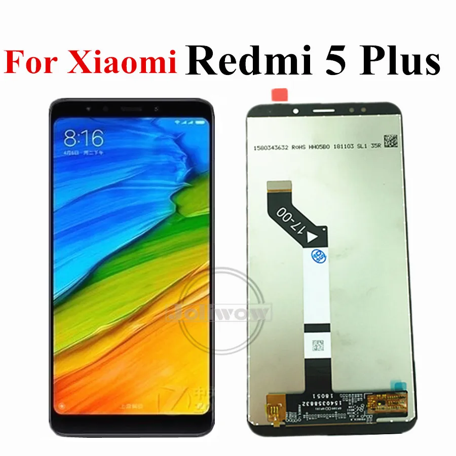 ЖК-дисплей 5 99 дюйма для Xiaomi Redmi Plus 10 дюймов сенсорный экран запасные части Redmi5