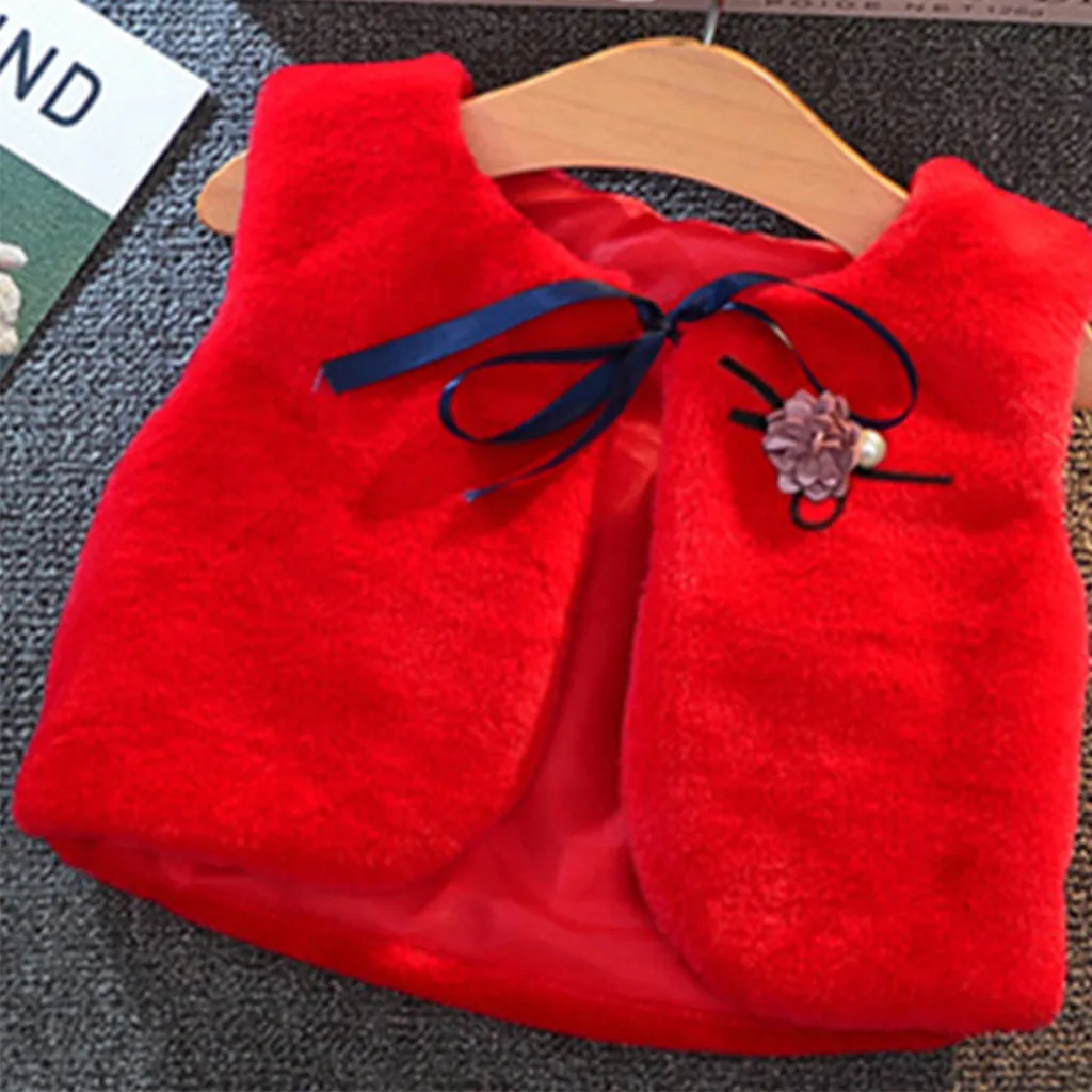 Детский жилет, шаль, свитер, жилет, брошь, теплая детская одежда, круглый вырез, без рукавов, kurtka dziewczynka, зима