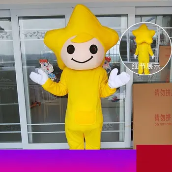 

Adults Star Mascot Costume Suits Party Game Dress Outfits Clothing Advertising Promotion Carnival Hallowen Cosplay Unisex Gift