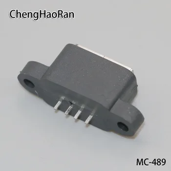 

ChengHaoRan 2PCS/lot Waterproof USB 2.0 charging data tail plug-in USB built-in interface Port Connector Plug Jack Socket
