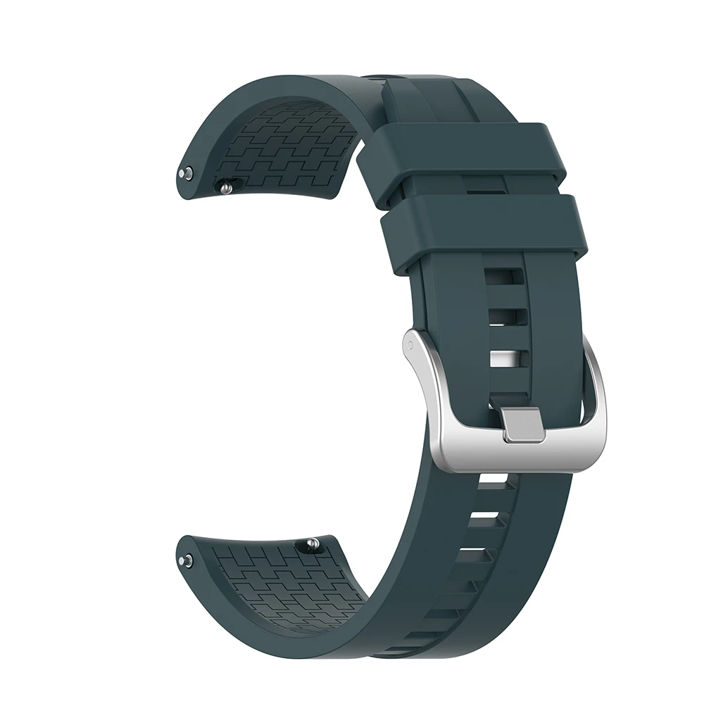Ремешок силиконовый для смарт часов Huawei Honor magic Watch 2 GT GT2 46 мм спортивный браслет