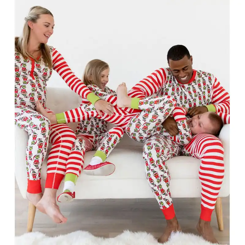 baby girl grinch pajamas