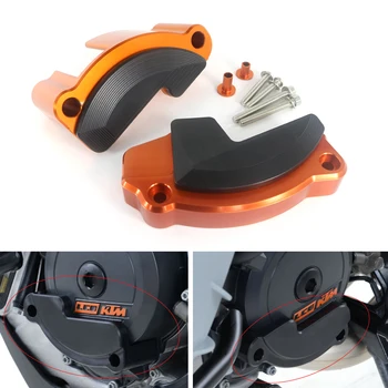 

Side Stator Clutch Engine Case Cover Guard Crash Pad Slider Protector For KTM Adventure 1050 1090 1190 1290 Super ADV Adventure