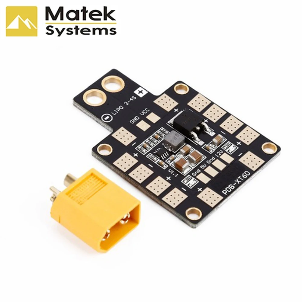 3A PDB распределительный модуль XT60 с двойным BEC 5 v/12 v для FPV Дрон QAV250 180 210 H250Mini микро