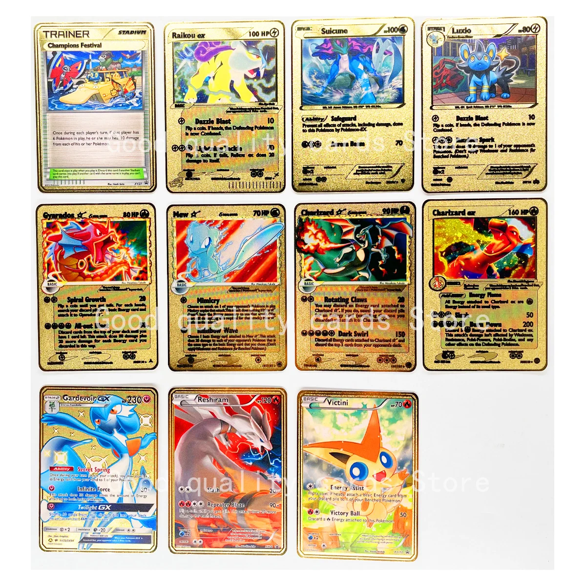 27 Styles Pokemon Metal Gardevoir Star GX Trainer Lusamine English Toys  Hobbies Hobby Collectibles Game Collection Anime Cards