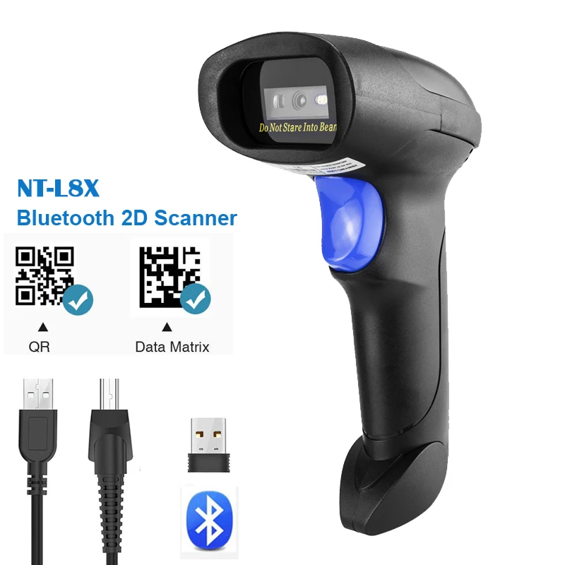 Wired, 1D, 2D, QR Bar Code Reader,