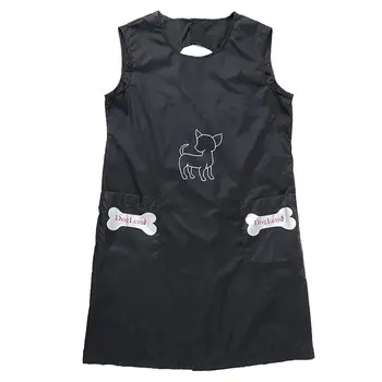 

HobbyLane Nylon Anti-stick Wool Waterproof Sleeveless Apron Pet Grooming Apron Pet Dog Cat Hair Grooming Supplier