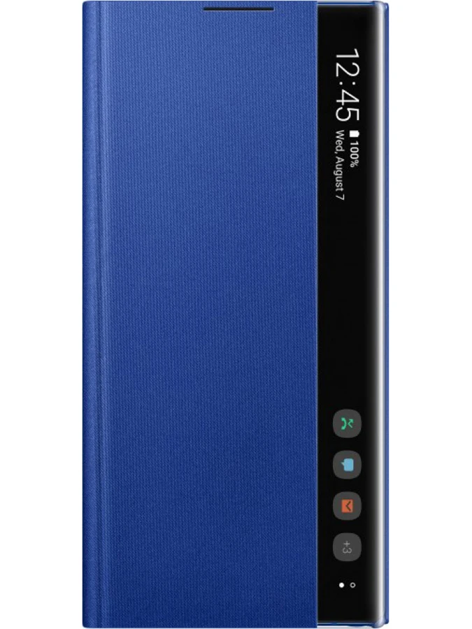 Чехол-книжка Samsung Clear View Cover для Samsung Galaxy Note10+, синий