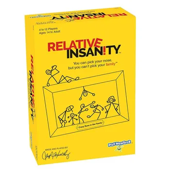 

Relative Insanity Party Monster Game about Crazy Relatives - Made and Played By Comedian Jeff Foxworthy