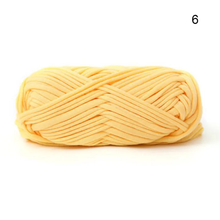 Hot 1 Pcs Hand-knit Rugs Woven Thread Crocheted Basket Blanket 100g Braided Rope DIY Yarn LSK99