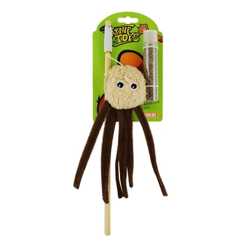 

Nip Cat Toy Stick Interactive Pet Toys Track Toy Teaser Rod Catnip Kitten Toy Cat Game Play Feather Kedi Oyuncak Products DD50WJ