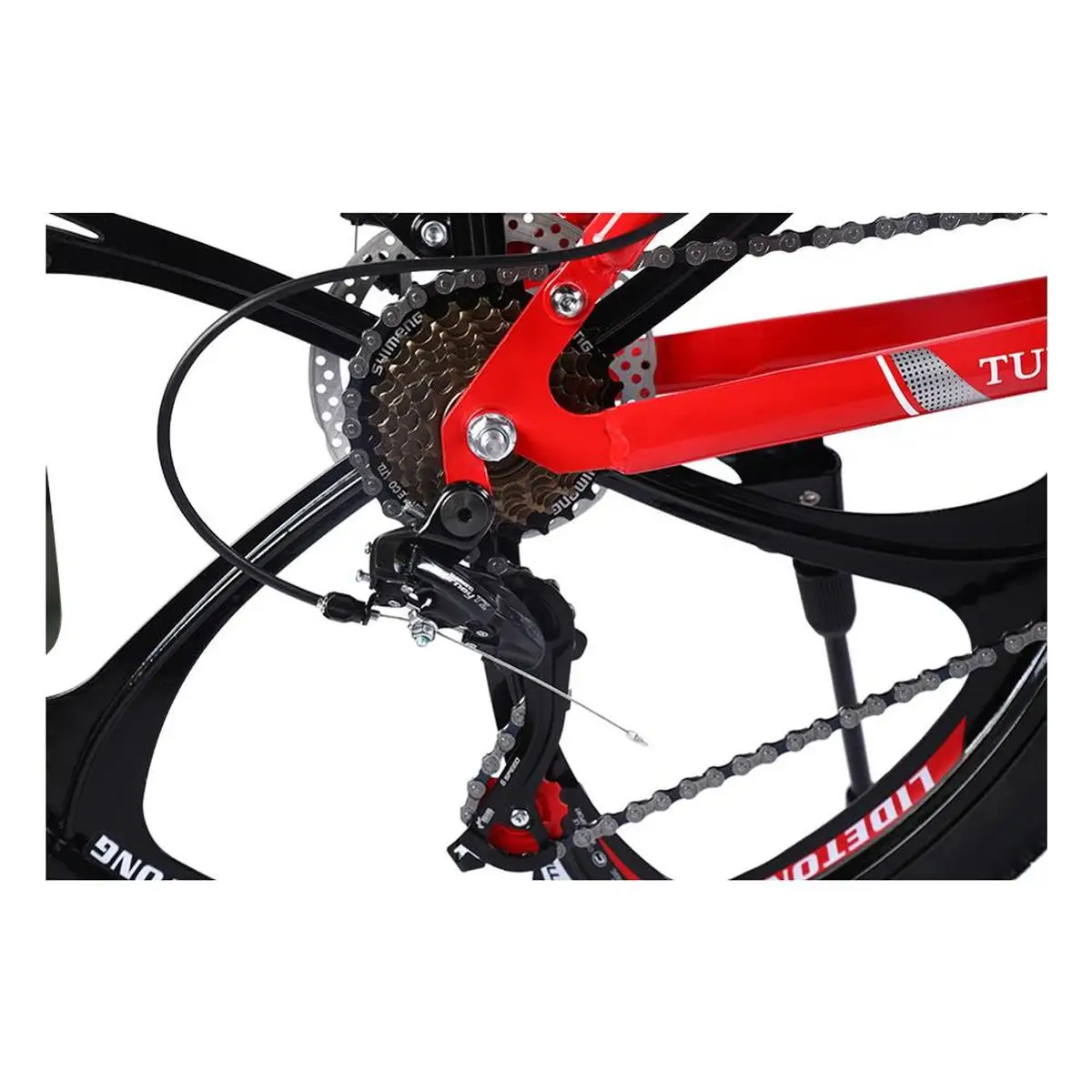 Best TUIYO-1 T9 Mountain Bike 21 Speed 26 Inches Steel Frame Carbon Bicycle with Disc Brake Professional Mtb Saddle Shimano Road Bike 5