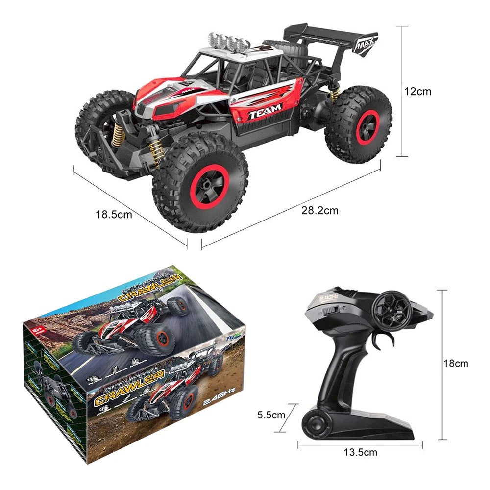 Flytec 6029 Горячая 20 км/ч высокая скорость RC гоночный автомобиль 2,4 ГГц 1/16 внедорожный RC Гусеничный красный для Детские уличные игрушки подарок