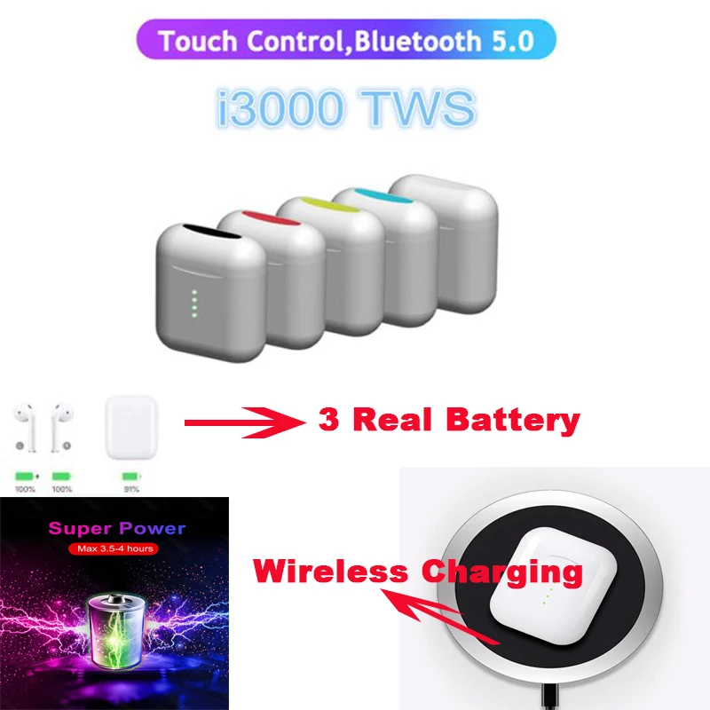 

F13 Speaker i3000 TWS 1: 1 Bluetooth 5.0 Wireless 6D heavy bass earphone PK i10 i12 i20 i30 i80 i100 i300 i2000 i800 i500 tws