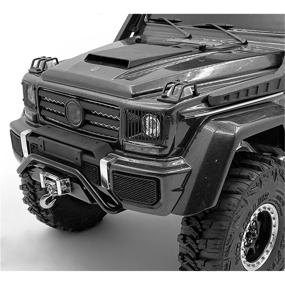 Передний бампер на входе для 1/10 TRAXXAS TRX6 G63 TRX4 G500 82096-4 RC автозапчасти аксессуары