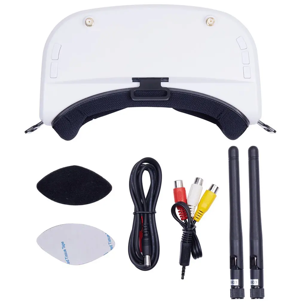 

5.8G 48Ch FPV Video Glasses with DVR Map Transmission Machine Channel Video Dual Receiving For RC Model Racing Drone