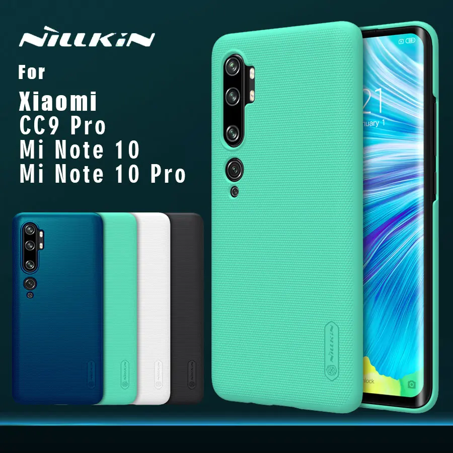 Чехол Nillkin Матовый для Xiaomi Mi CC9 Pro Note 10 Pro|Бамперы| |